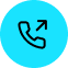 Blue Call Icon